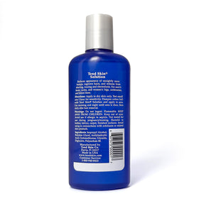 Tend Skin label detail highlighting formulation and minimalist ingredients benefit