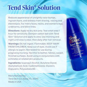 Tend Skin on bathroom vanity in lifestyle shot for daily grooming routine
