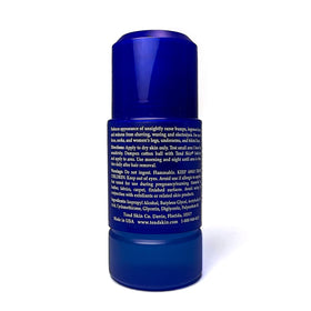 Tend Skin size comparison in hand to show travel-friendly 2.5 oz convenience
