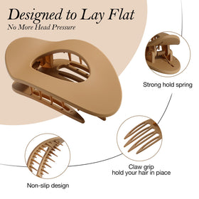 Tengantongda matte color selection laid flat for neutral outfit matching