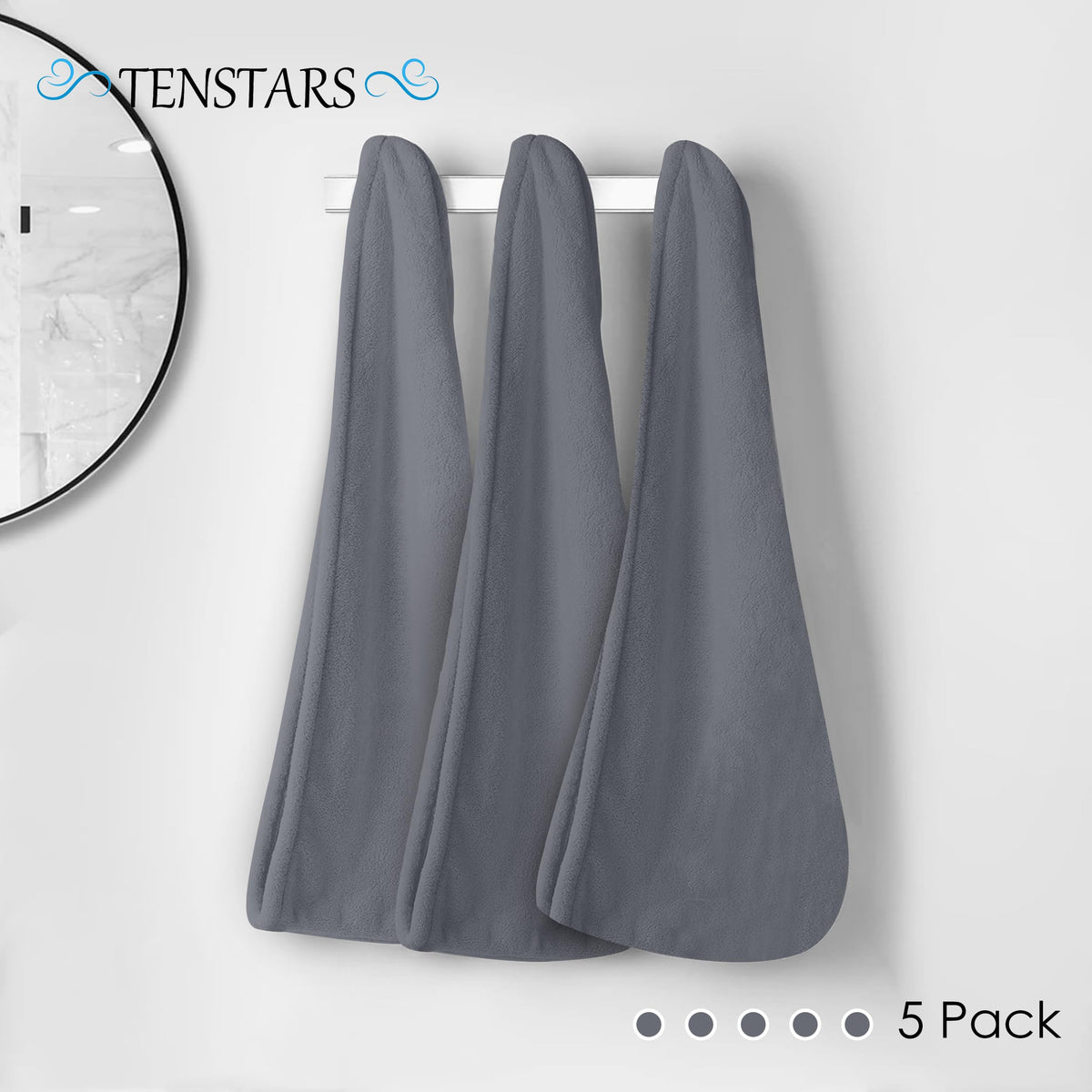 TENSTARS size scale comparison illustrating compact 11x28 inch benefit