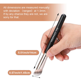 TEOYALL wooden handle detail showing ergonomic grip and durable coating