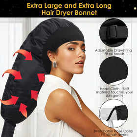 TEPENAR close-up of stretchable hose attachment providing secure airflow