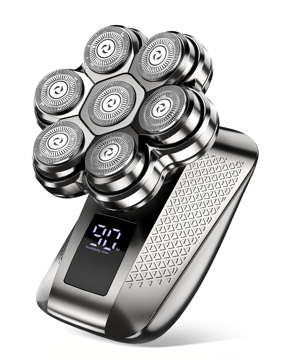 TEPOTZ front view matte gunmetal showing sleek design and ergonomic benefit