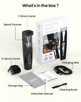 TEPOTZ lifestyle bathroom vanity shot showing tidy grooming setup