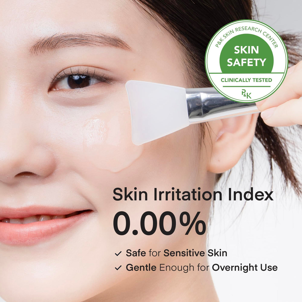 TEREZ & HONOR being applied in an even layer for overnight absorption