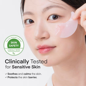 TEREZ & HONOR close-up hydrogel texture illustrating cooling, hydrating surface for skin