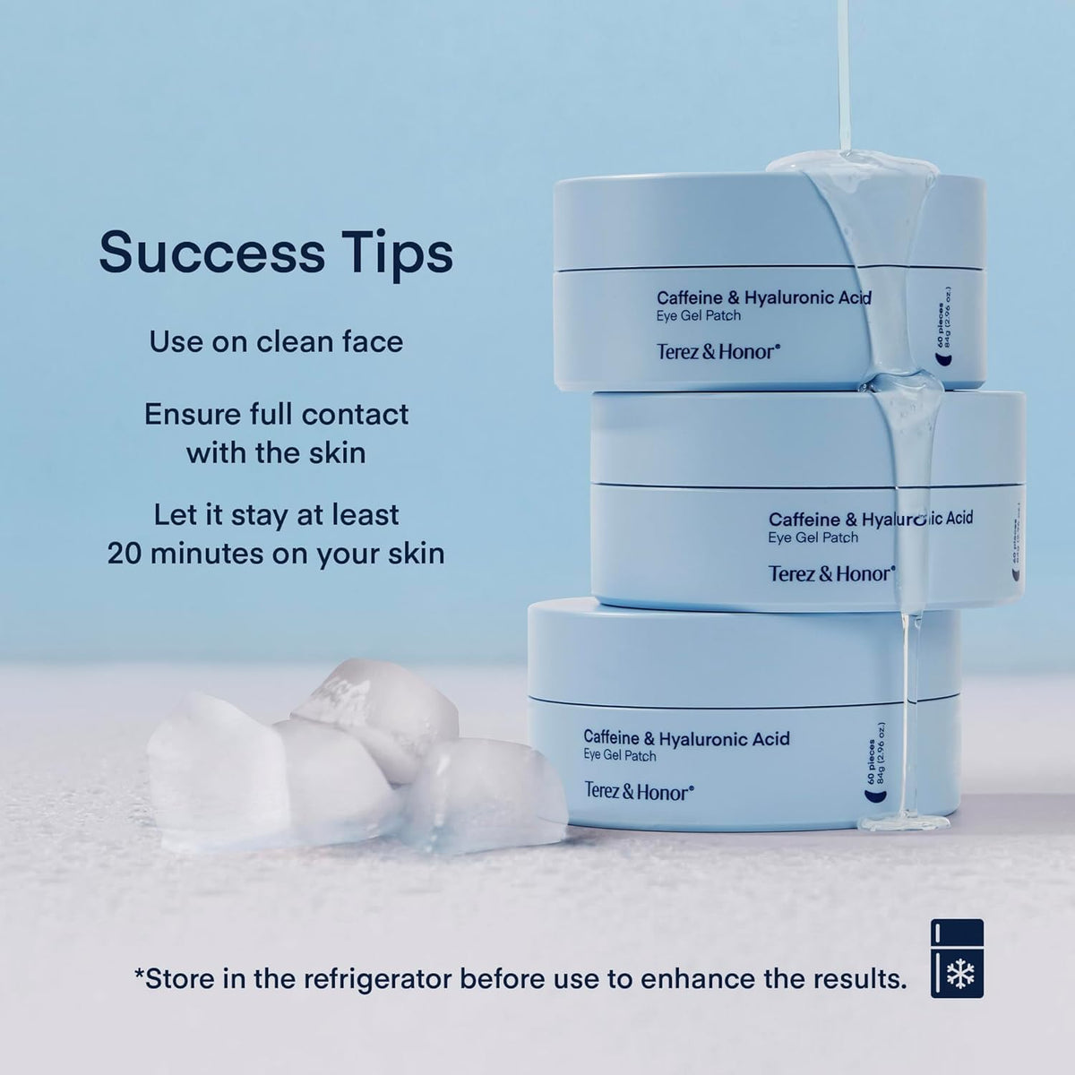 Terez & Honor patches in a serene spa-style setting for relaxing self-care