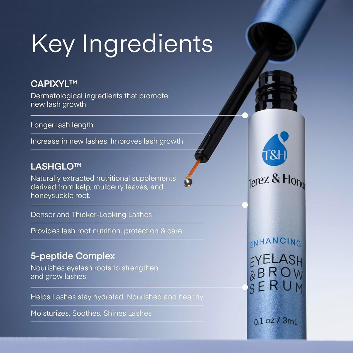 TEREZ & HONOR precision applicator close-up for accurate application