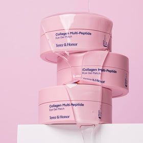 TEREZ & HONOR packaging detail emphasizing recyclable materials and clean skincare values