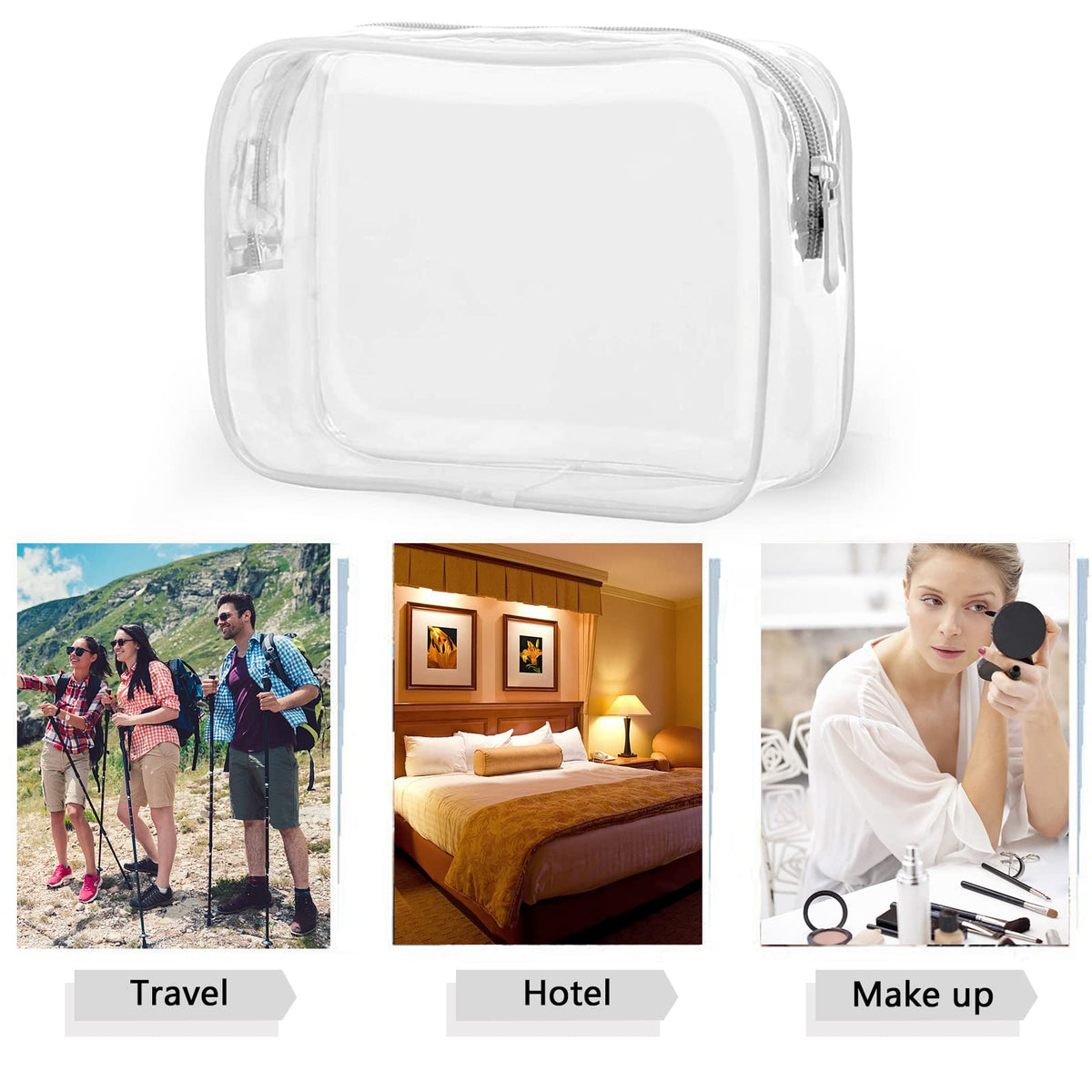 Tergy displayed on bathroom shelf organizing toiletries for easy access