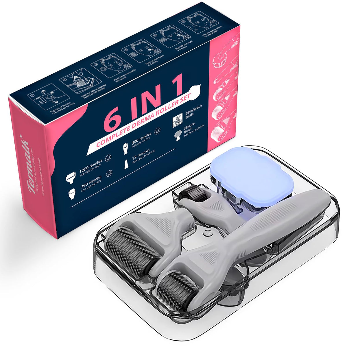 Termalk close-up titanium needles highlighting precision and durability