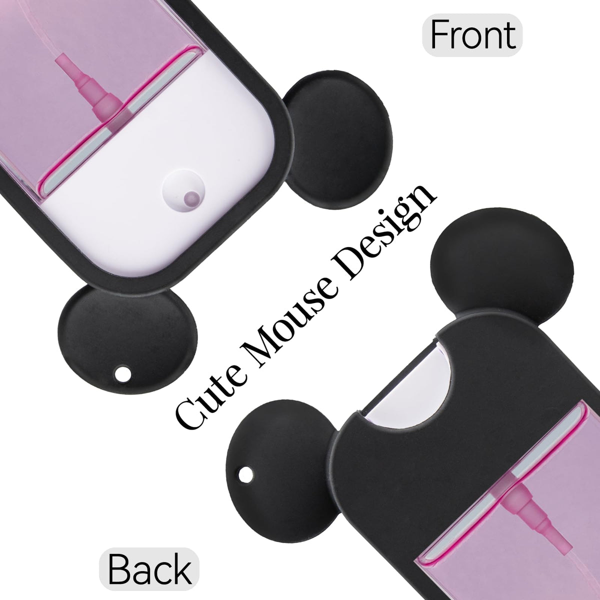 TERPINK metal swivel keychain close-up showing smooth rotation for tangle-free carry