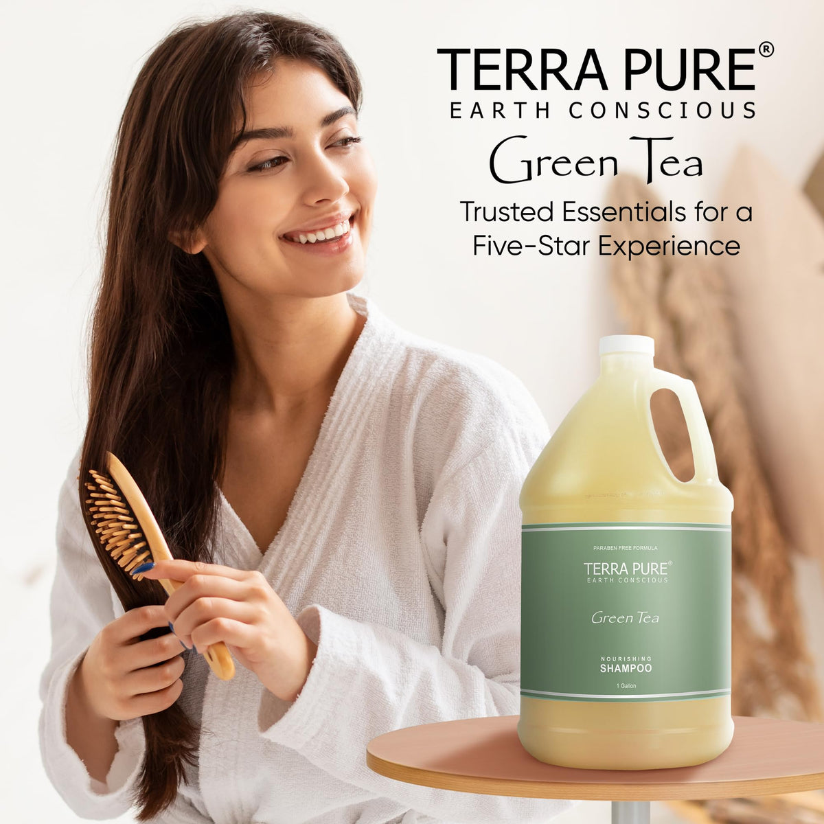 Terra Pure boxed packaging ready for shipment showing durable, earth-conscious benefit