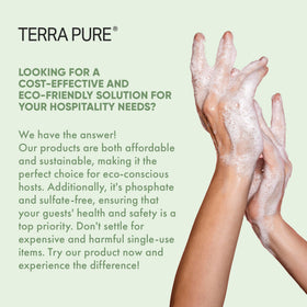Terra Pure label and ingredient panel for clear sourcing information