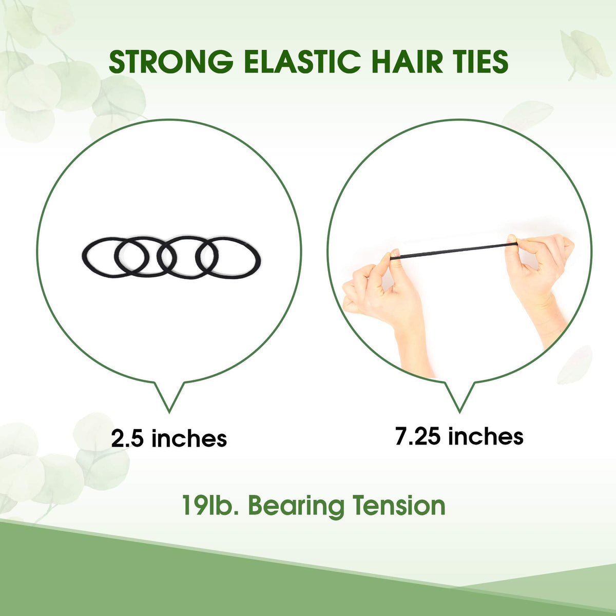 Terra Ties on a bathroom vanity with toiletries showing everyday eco-friendly accessory benefit