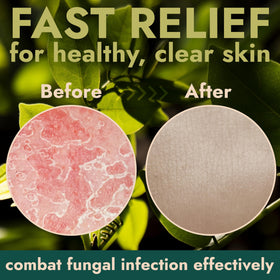 Terramed Just Think Comfort bar lather in hand demonstrating effective wash