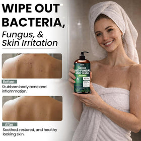 Terramed soap lather texture demonstrating gentle cleansing foam