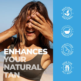 terrasil with aloe, shea and coconut visuals showing natural ingredient benefits