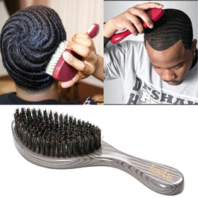 Terrilee brush in hand demonstrating real use and improved brushing consistency for 360 waves