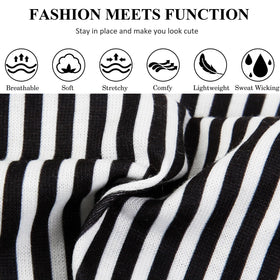 TERSE close-up of stripe patterns highlighting retro Y2K style