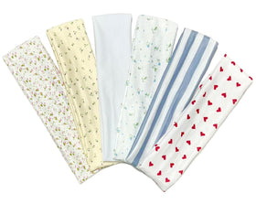 TERSE six headbands front view showing colors and pattern variety for styling