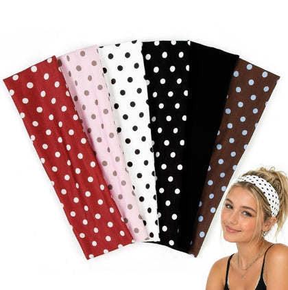 TERSE six-pack front view showing all headbands and variety