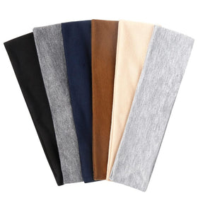 TERSE front view of headband showing slim profile and neat finish, comfortable fit