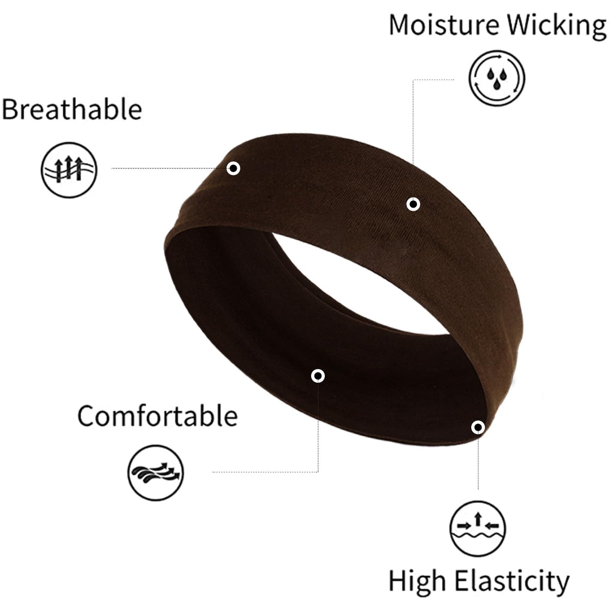 TERSE headband styled with casual outfit offering instant fashionable polish