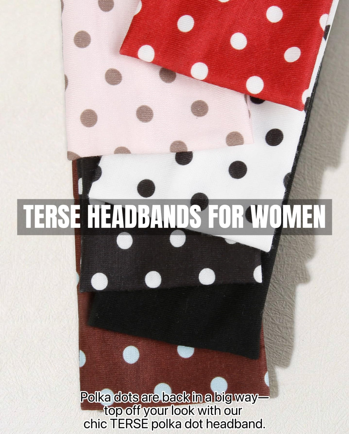 TERSE model wearing headband in street-style lifestyle setting