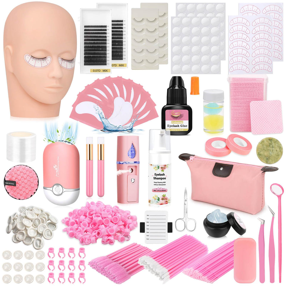 Tetutor front packaging showing full starter lash kit and included tools for easy setup