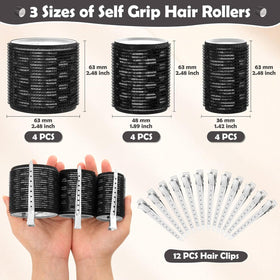 Tetutor rollers and twelve stainless steel clips laid out showing kit contents