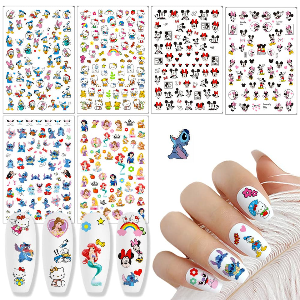 Tezocr front packaging showing six sticker sheets and cute designs, easy selection benefit
