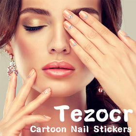 Tezocr lifestyle image of hands with kawaii manicure illustrating playful finished look