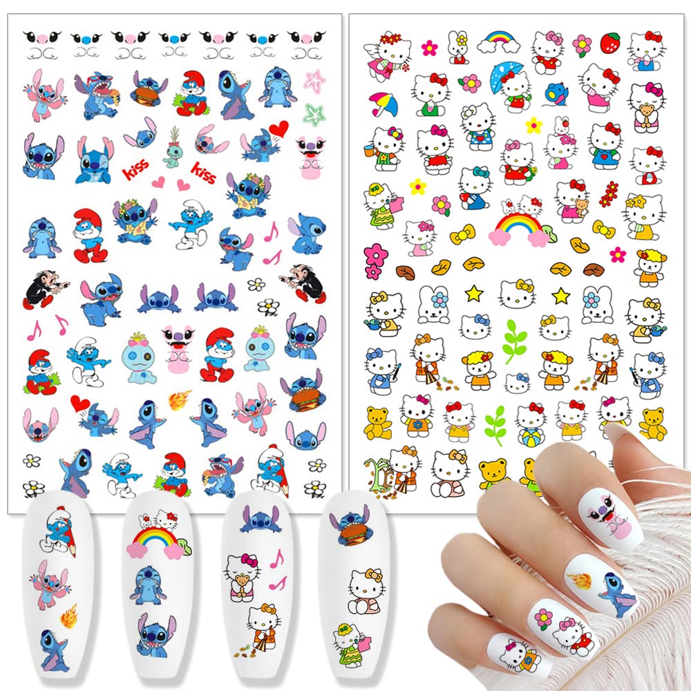 Tezocr stickers applied on fingernails demonstrating quick DIY manicure benefit
