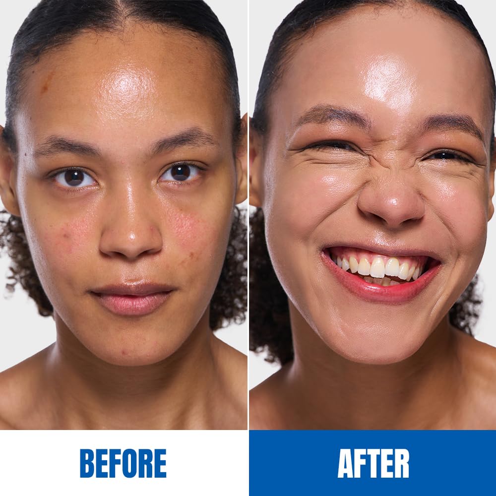 TFIT cream texture close-up demonstrates smooth blendability for natural coverage