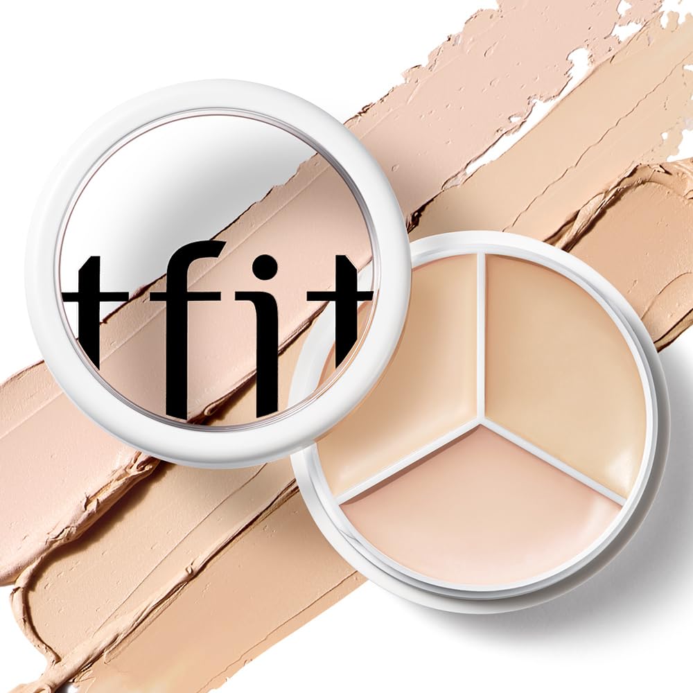 TFIT close-up of concealer texture showing creamy, blendable finish for seamless coverage