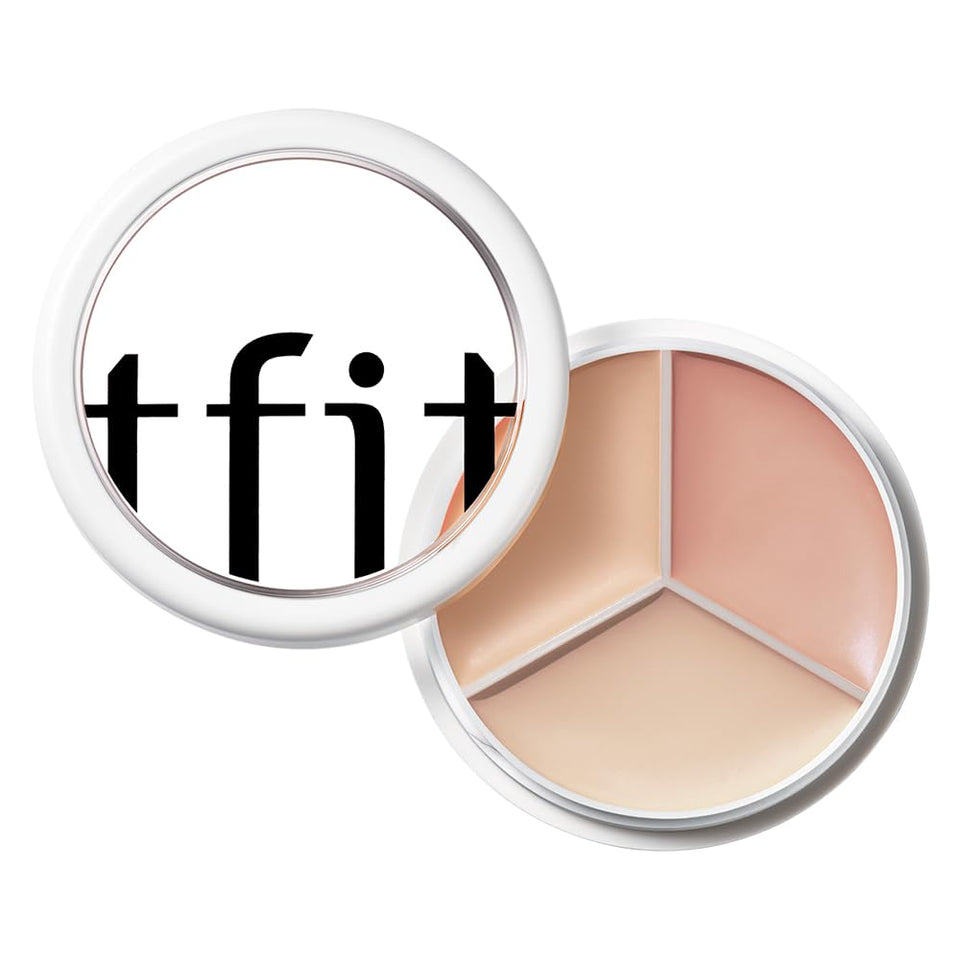 TFIT triple palette open front showing three shades and compact benefits