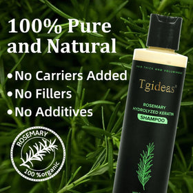 tgideas biotin and rosemary oil ingredients highlighting nourishment