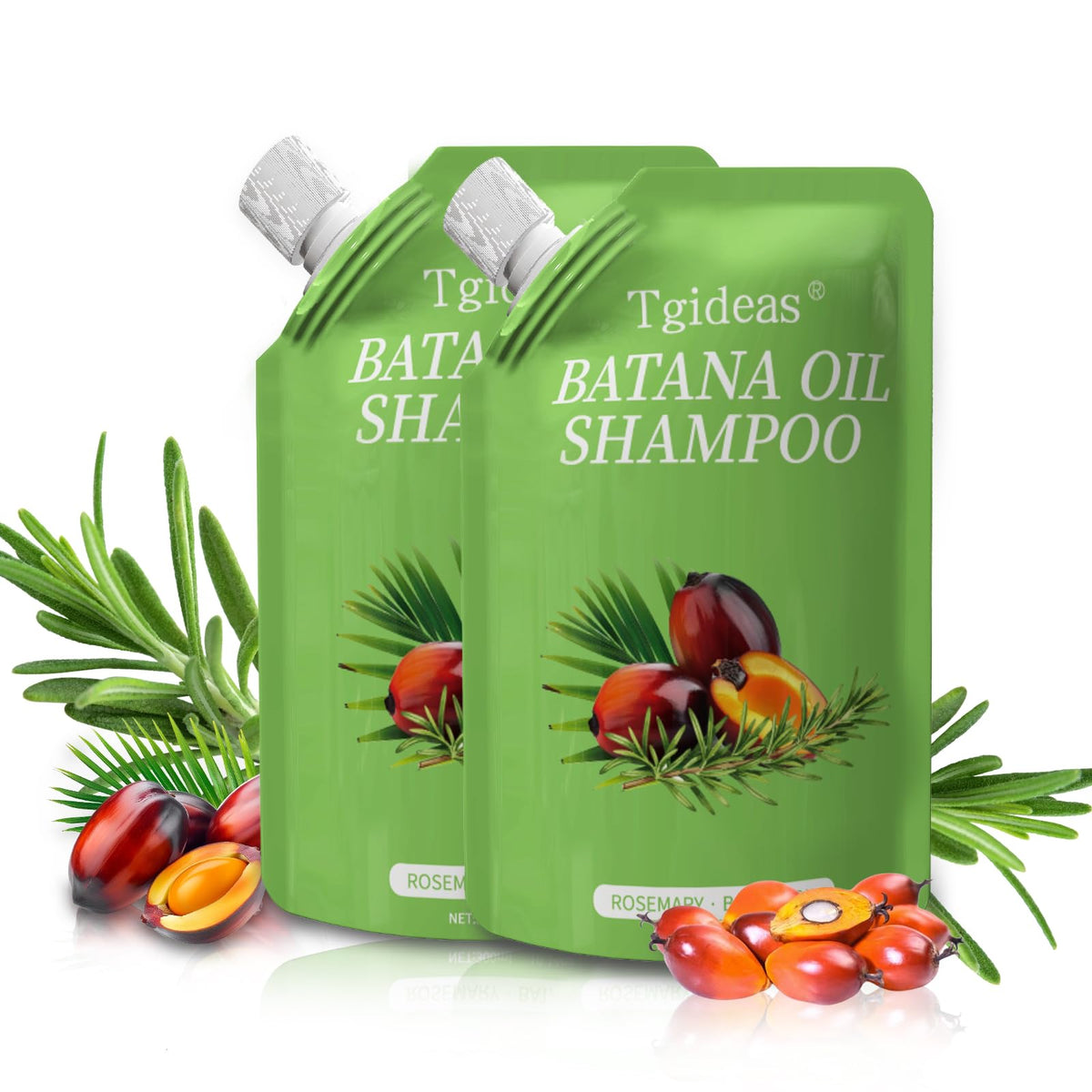 Tgideas front packaging showing dual 8.45 fl oz bottles and branding benefit