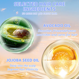 Tgideas oil texture on hand demonstrating lightweight, non-greasy feel