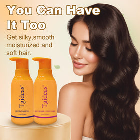 Tgideas packaging back details featuring usage instructions and clean formula benefits