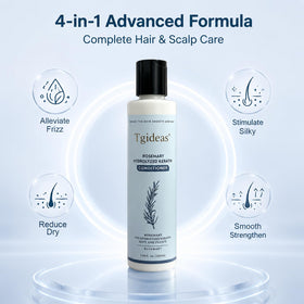 Tgideas lifestyle image of smooth shiny hair after conditioning