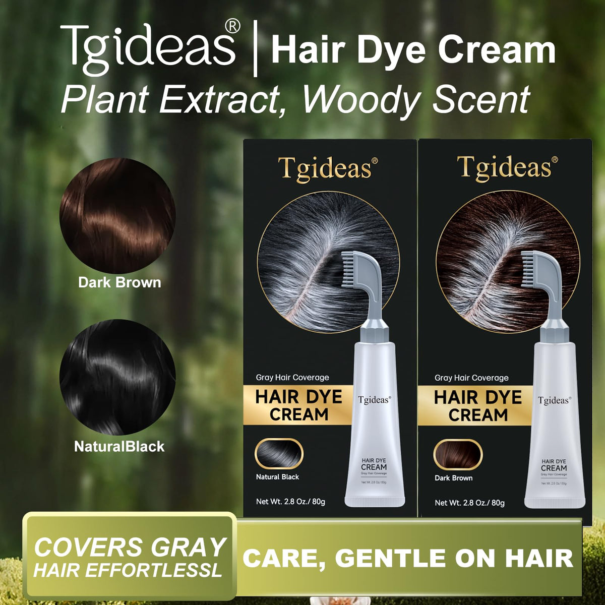 Tgideas size comparison tube beside hand for travel convenience