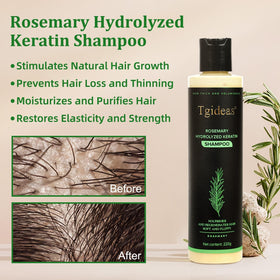 Tgideas shampoo pump close-up highlighting easy dispensing and control