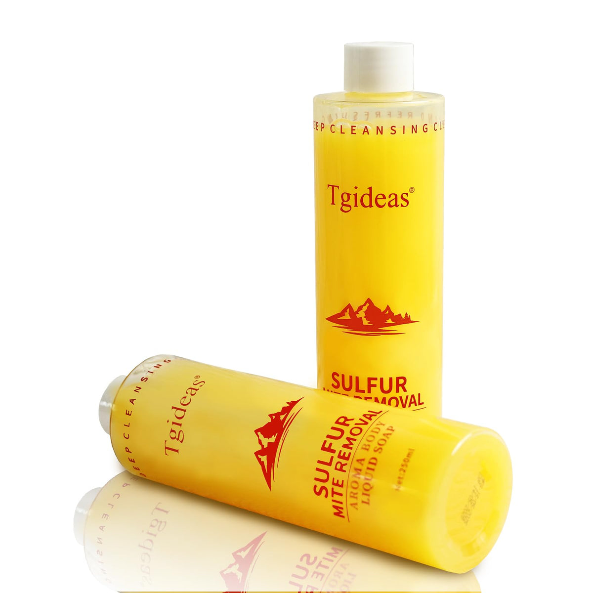 Tgideas front label showing product name and benefits for clear identification
