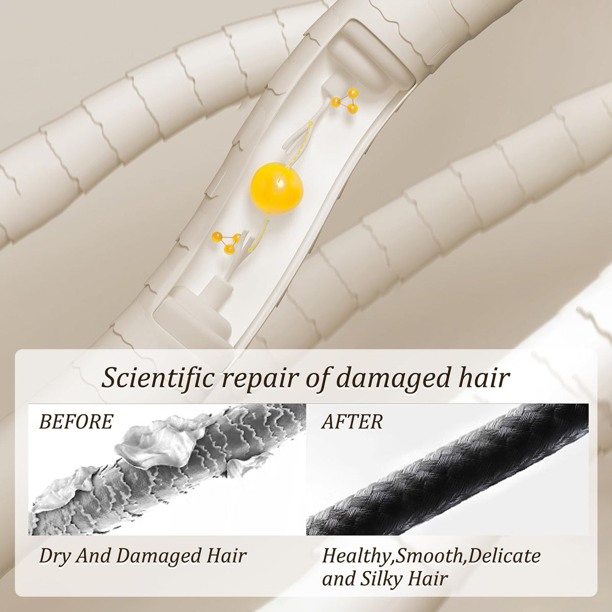 Tgideas application in shower demonstrating easy spread and deep conditioning