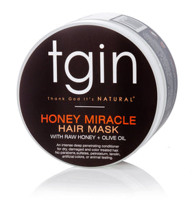 tgin jar front packaging shows product and benefits for deep conditioning
