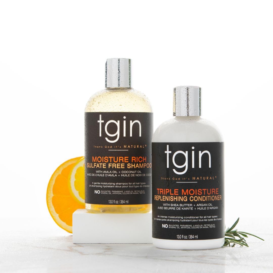 Thank God It's Natural key ingredients shea argan jojoba for deep hydration