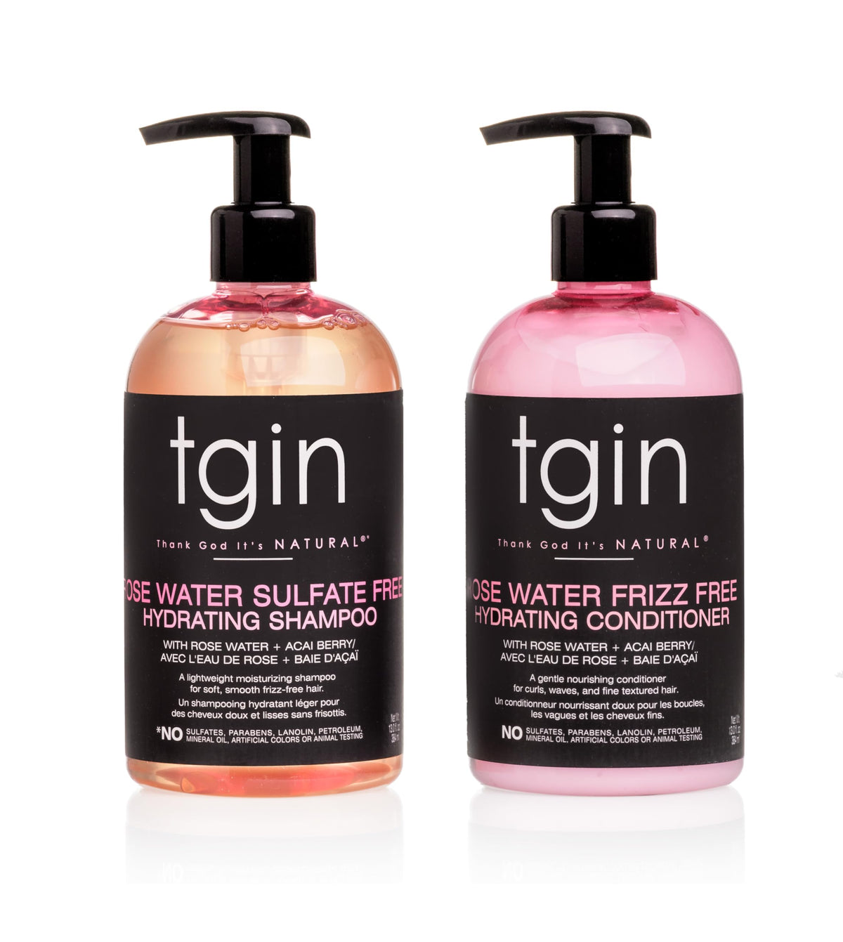 tgin front packaging duo showing bottles and branding with lightweight hydration benefit